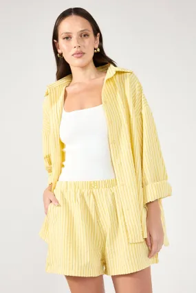 Perfect Stranger Kaili Stripe Short Lemon Stripe